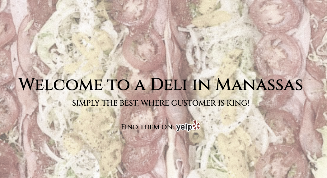 A screenshot of adeli's website